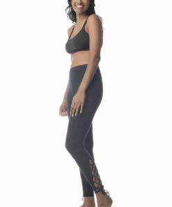 Synergy Organic Clothing Rhythm Yoga Bra - Black 10 Synergy Organic Clothing Rhythm Yoga Bra - Black