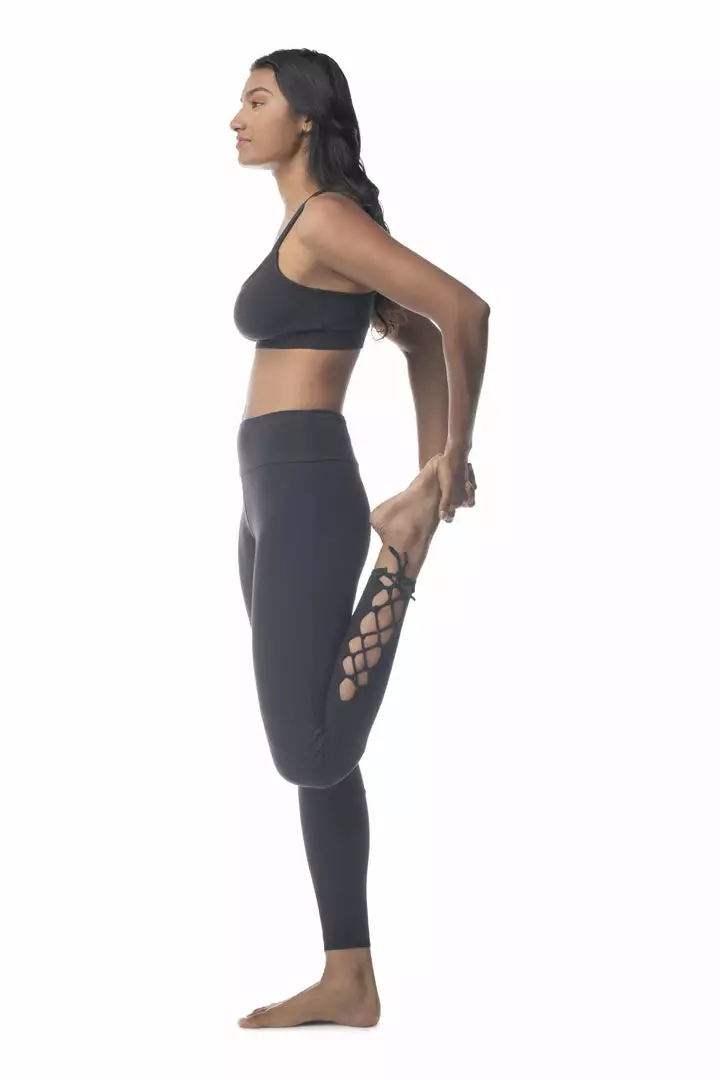 Synergy Organic Clothing Rhythm Yoga Bra - Black 3 Synergy Organic Clothing Rhythm Yoga Bra - Black