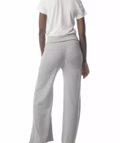 Synergy Organic Clothing Rib Knit Kamala Pant - Heather Gray Sale