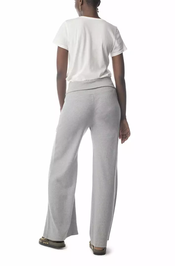 Synergy Organic Clothing Rib Knit Kamala Pant - Heather Gray Sale 2 Synergy Organic Clothing Rib Knit Kamala Pant - Heather Gray Sale