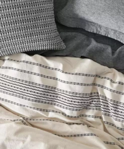 Coyuchi Rippled Stripe Duvet Cover 14 Coyuchi Rippled Stripe Duvet Cover