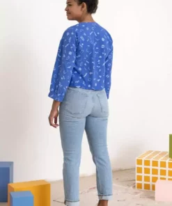 North Of West Sale Rosa Squiggles Blouse 6 North Of West Sale Rosa Squiggles Blouse