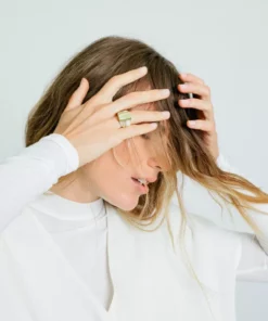 Rose & Fitzgerald Layered Horn Ring