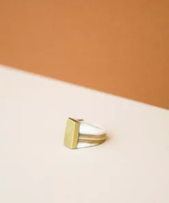 Rose & Fitzgerald Layered Horn Ring