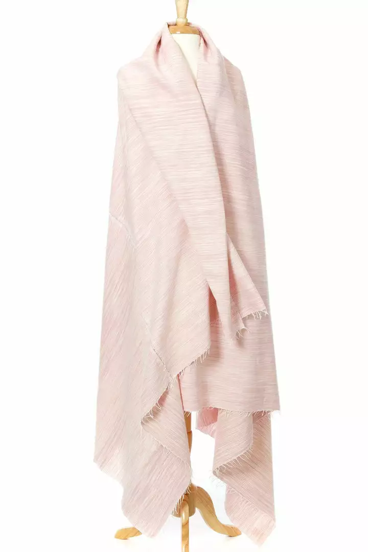 Swahili African Modern Rose Pink Waha Gabi Shawl 2 Swahili African Modern Rose Pink Waha Gabi Shawl