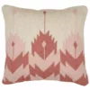 Casa Amarosa Rosette Kilim Wool Throw Pillow Cover