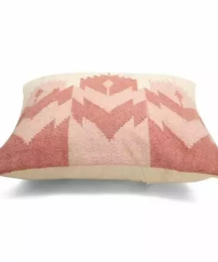 Casa Amarosa Rosette Kilim Wool Throw Pillow Cover 11 Casa Amarosa Rosette Kilim Wool Throw Pillow Cover