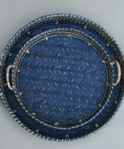 Amara New Arrivals Round Rattan Tray 11 Amara New Arrivals Round Rattan Tray