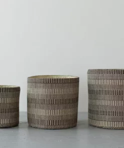 Will & Atlas Home Goods Kalied Round Storage Basket Set