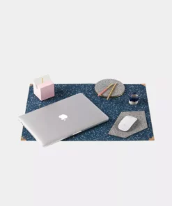 Slash Objects Recycled Rubber Deskmat - Royal
