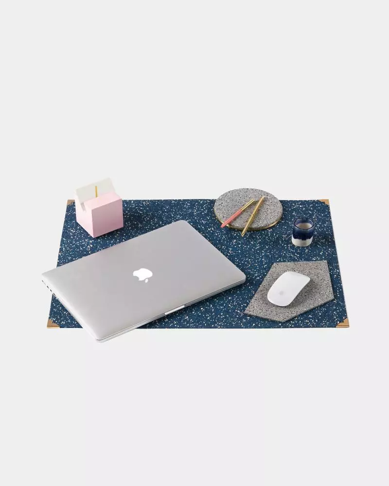 Slash Objects Recycled Rubber Deskmat - Royal 1 Slash Objects Recycled Rubber Deskmat - Royal