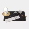 Slash Objects Recycled Rubber Deskmat - Speckled Black Home Goods