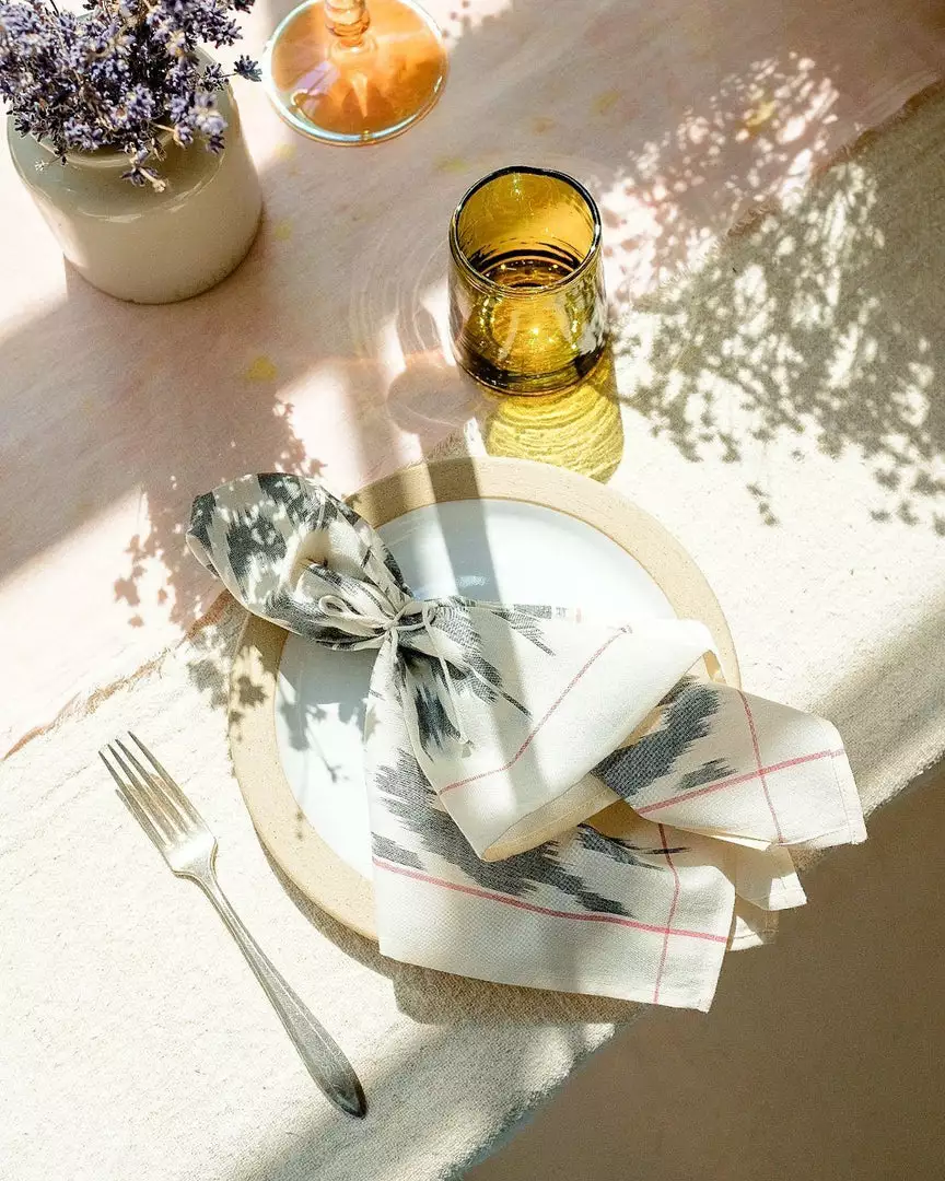 Soil To Studio Ruhi Ikat Napkin Set 3 Soil To Studio Ruhi Ikat Napkin Set