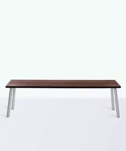 Emeco Run Bench - Aluminum Frame