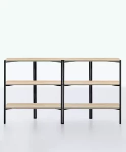 Emeco Furniture Run Shelf - Black Frame