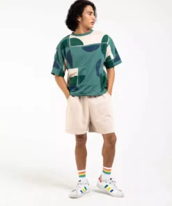 Tonlé Sabra Unisex Upcycled Shorts Clothing