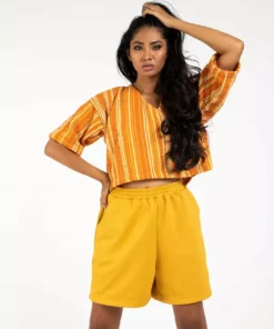 Tonlé Sabra Unisex Upcycled Shorts Clothing 15 Tonlé Sabra Unisex Upcycled Shorts Clothing