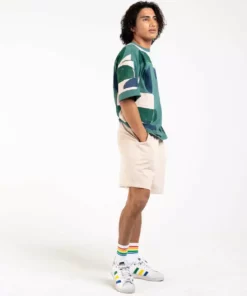 Tonlé Sabra Unisex Upcycled Shorts Clothing 13 Tonlé Sabra Unisex Upcycled Shorts Clothing