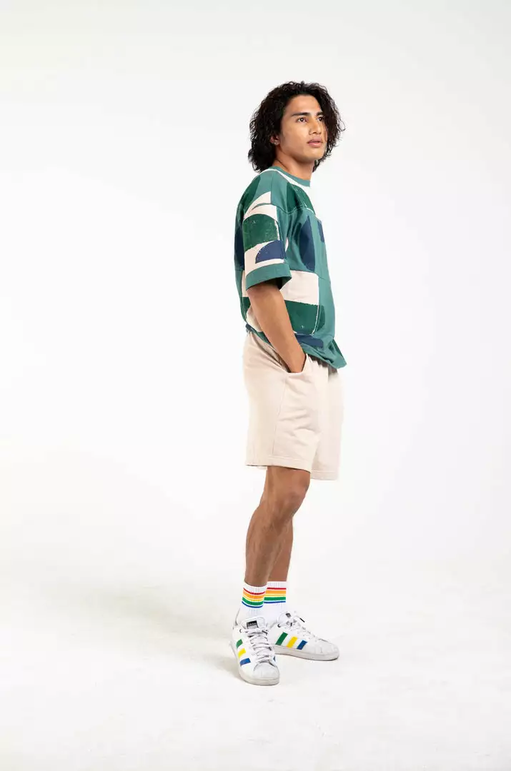 Tonlé Sabra Unisex Upcycled Shorts Clothing 6 Tonlé Sabra Unisex Upcycled Shorts Clothing