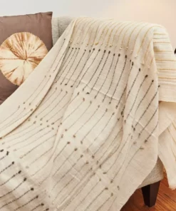 Studio Variously Safari Merino Throw Blanket