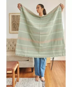 Studio Variously Sage Blanket Home Goods