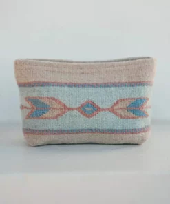 MZ Fair Trade Sagebrush + Sand Wool Clutch Bag Accessories