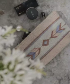 MZ Fair Trade Sagebrush + Sand Wool Clutch Bag Accessories