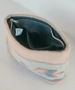 MZ Fair Trade Sagebrush + Sand Wool Clutch Bag Accessories