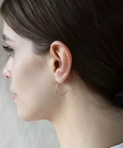 Salt + Still Handcrafted 14K Hook Earrings