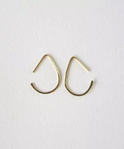 Salt + Still Handcrafted 14K Hook Earrings