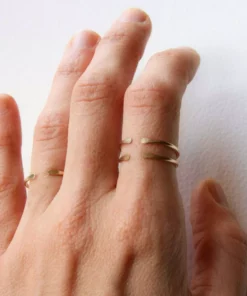 Salt + Still 14K Nimbus Ring