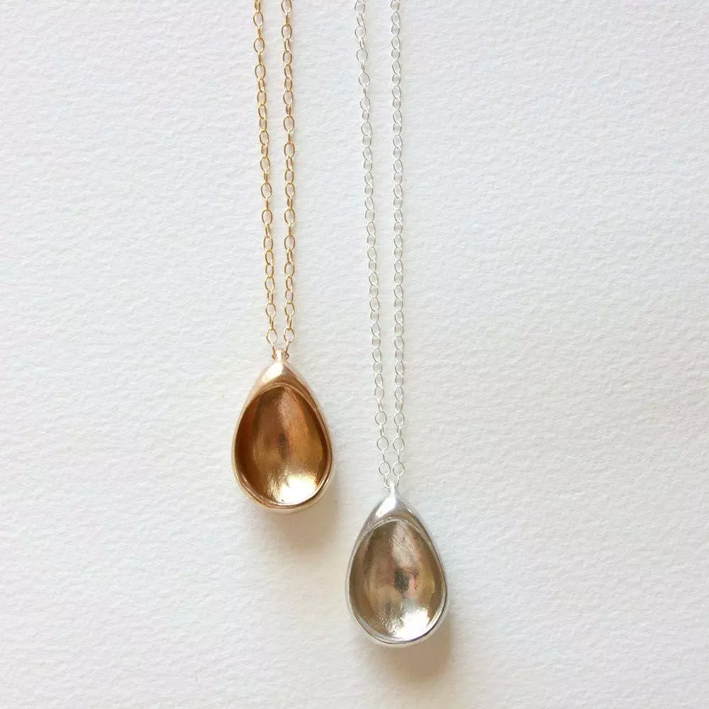 Salt + Still Egg Hollows Necklace Jewelry 1 Salt + Still Egg Hollows Necklace Jewelry