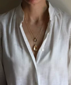 Salt + Still Egg Hollows Necklace Jewelry