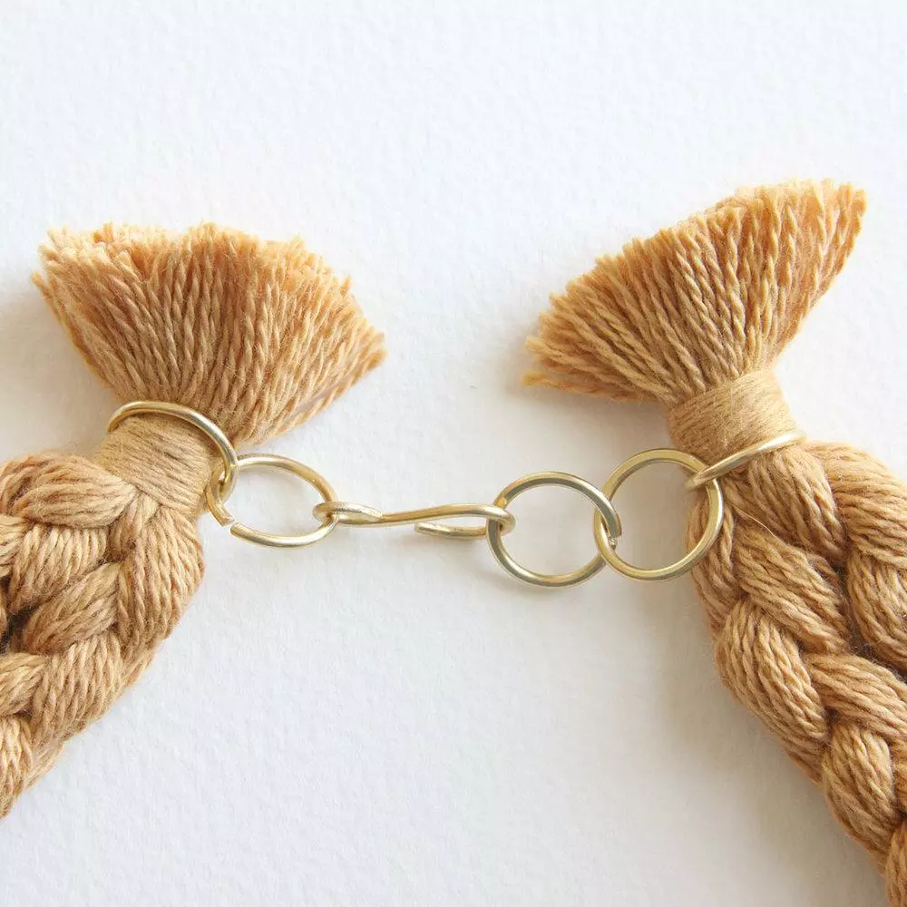 Salt + Still Fossa Necklace Handcrafted 5 Salt + Still Fossa Necklace Handcrafted