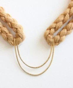 Salt + Still Fossa Necklace Handcrafted 11 Salt + Still Fossa Necklace Handcrafted