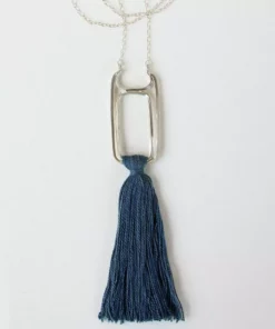 Salt + Still Handcrafted Oblong Necklace