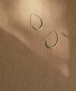 Salt + Still Jewelry Ovate Hoop Earrings 9 Salt + Still Jewelry Ovate Hoop Earrings