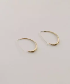 Salt + Still Jewelry Ovate Hoop Earrings 8 Salt + Still Jewelry Ovate Hoop Earrings