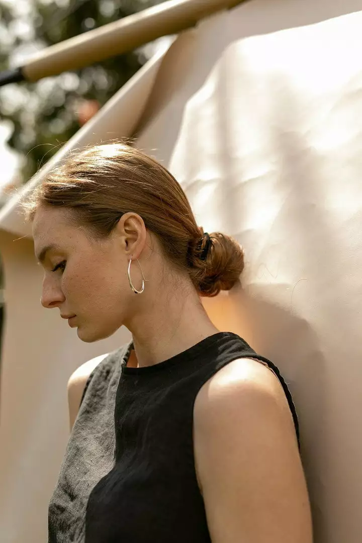 Salt + Still Jewelry Ovate Hoop Earrings 3 Salt + Still Jewelry Ovate Hoop Earrings