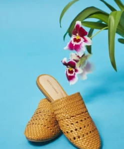 Salt & Umber Best Sellers Lily Mule - Mustard 16 Salt & Umber Best Sellers Lily Mule - Mustard