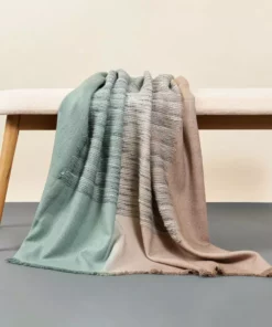 Studio Variously Salvia Merino Blanket