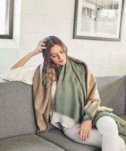 Studio Variously Salvia Merino Blanket 26 Studio Variously Salvia Merino Blanket