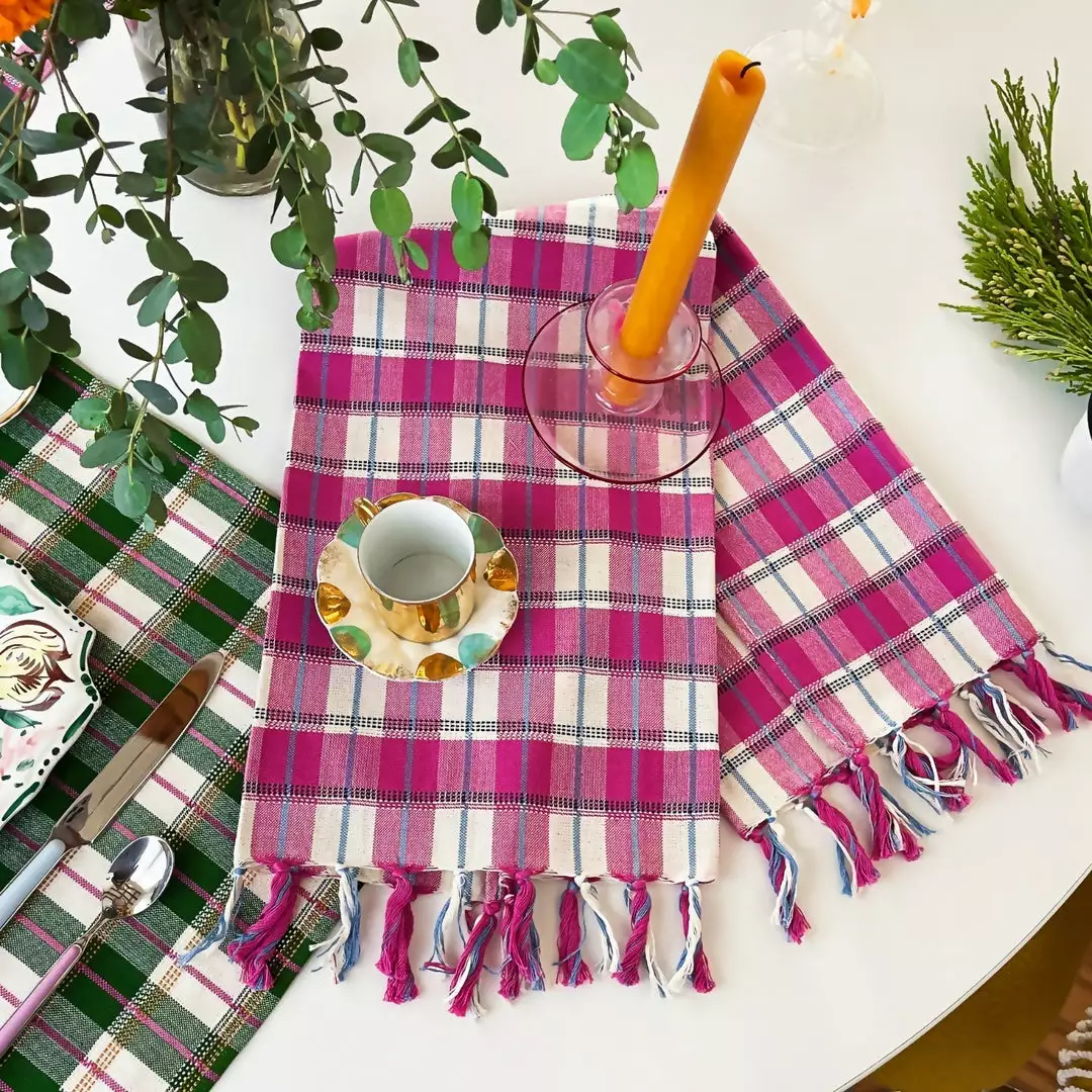 Archive New York Home Goods San Andres Gingham Kitchen Towel 2 Archive New York Home Goods San Andres Gingham Kitchen Towel