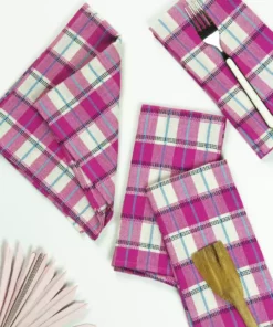 Archive New York San Andres Gingham Napkin Set Home Goods