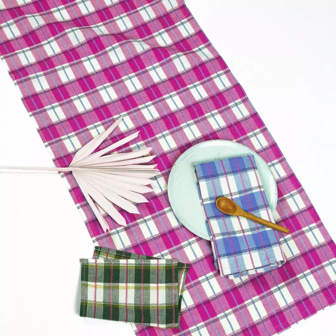 Archive New York San Andres Gingham Table Runner Kitchen + Dining 5 Archive New York San Andres Gingham Table Runner Kitchen + Dining