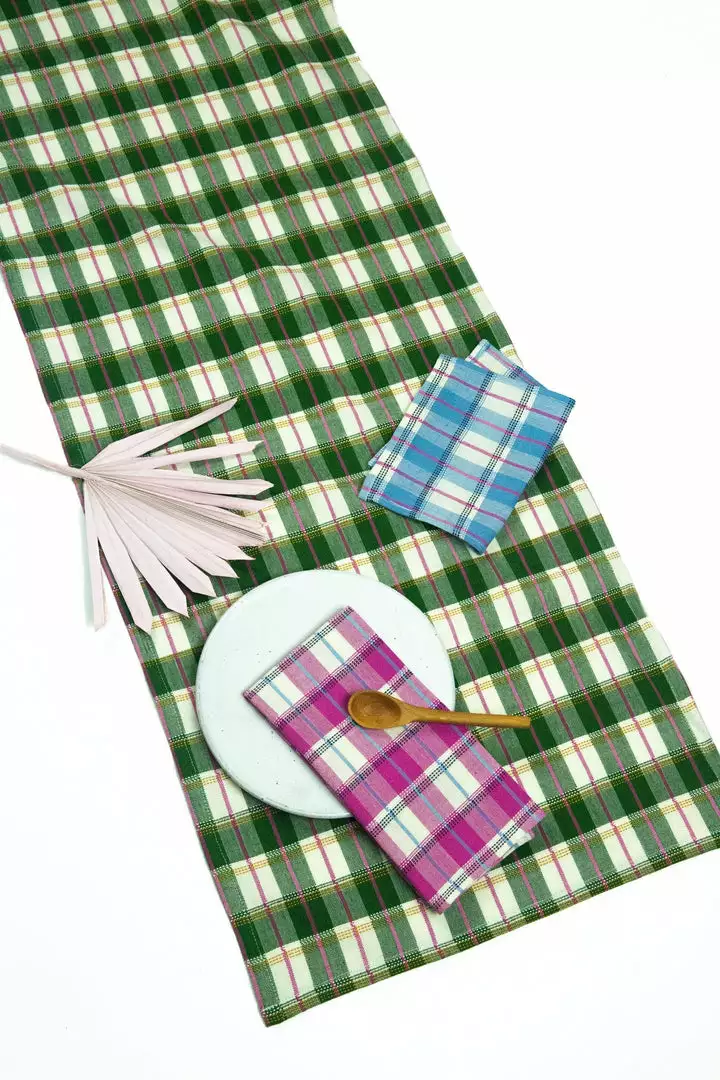 Archive New York San Andres Gingham Table Runner Kitchen + Dining 3 Archive New York San Andres Gingham Table Runner Kitchen + Dining
