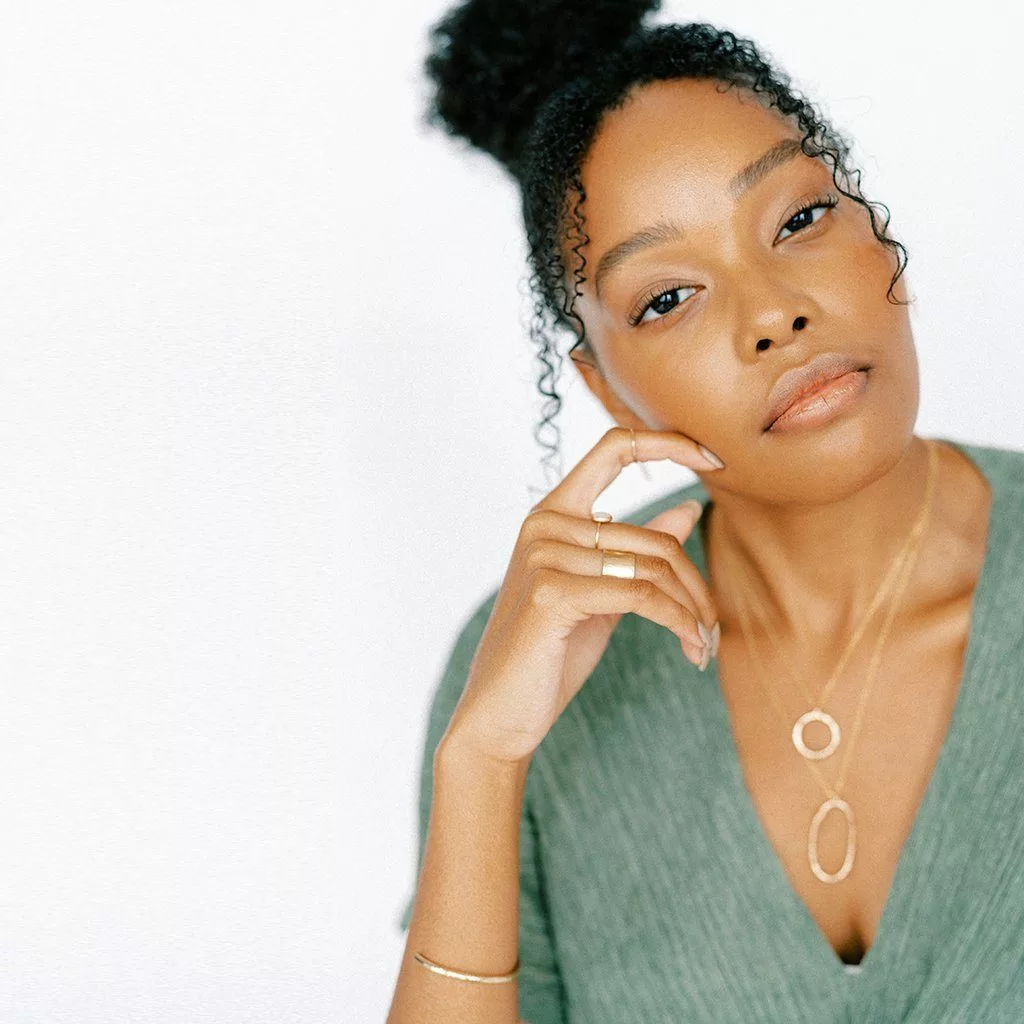 Sara Patino Jewelry Best Sellers Be Open Recycled Gold Necklace 4 Sara Patino Jewelry Best Sellers Be Open Recycled Gold Necklace