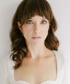 Sara Patino Jewelry Curved Bar Recycled Necklace - White Topaz Best Sellers 9 Sara Patino Jewelry Curved Bar Recycled Necklace - White Topaz Best Sellers