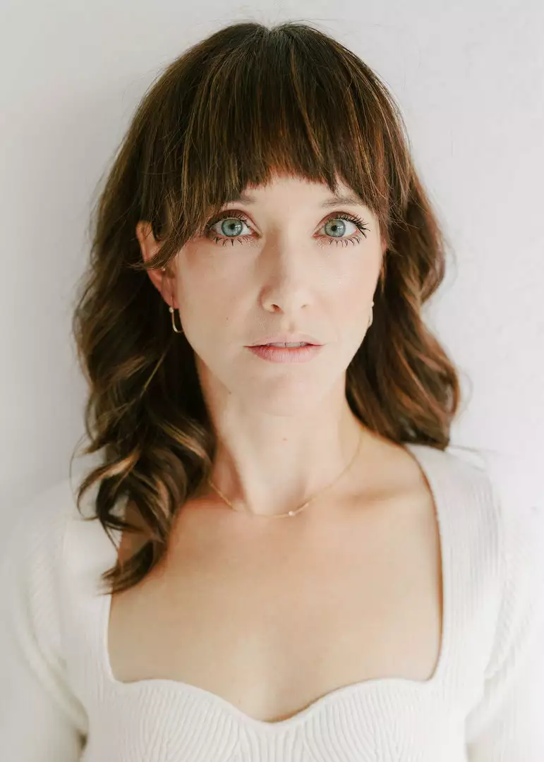 Sara Patino Jewelry Curved Bar Recycled Necklace - White Topaz Best Sellers 4 Sara Patino Jewelry Curved Bar Recycled Necklace - White Topaz Best Sellers