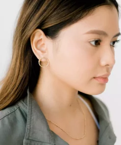 Sara Patino Jewelry Be Open Recycled Gold Earrings 7 Sara Patino Jewelry Be Open Recycled Gold Earrings